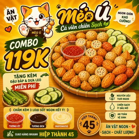Hình ảnh COMBO 119k + tặng 1 nước ngọt bất kỳ