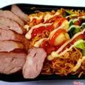 Hình ảnh Mì xào nem nướng