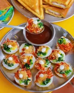 Hình ảnh Bánh trứng cút nướng