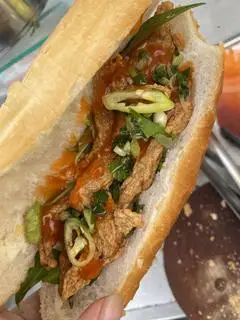 Hình ảnh Bánh mì chả cá