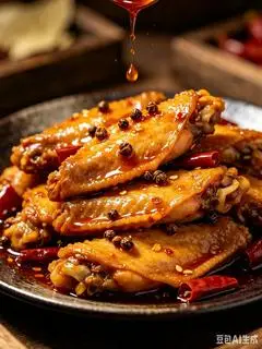 Hình ảnh Cánh gà tê cay - 麻辣鸡翅