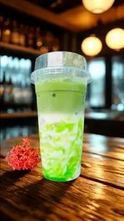 Hình ảnh macha dưa lưới