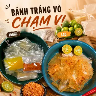 Hình ảnh Bánh tráng vò CHẠM VỊ (1 bịch)