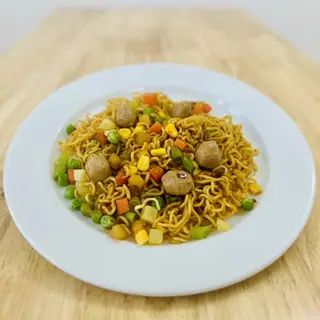 Hình ảnh Mì Trộn Indomie Cá Viên
