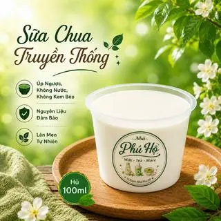 Hình ảnh Sữa Chua Truyền Thống - Hũ 100ml
