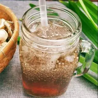 Hình ảnh Sâm bí đao hạt chia trân châu trắng 700ml