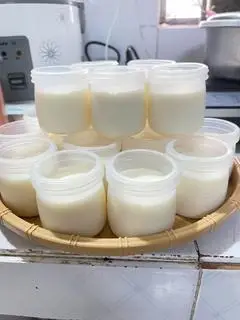 Hình ảnh sữa chua hũ dẻo 