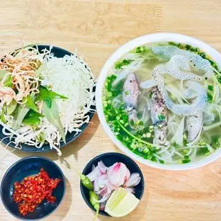 Hình ảnh bún mực+ sứa