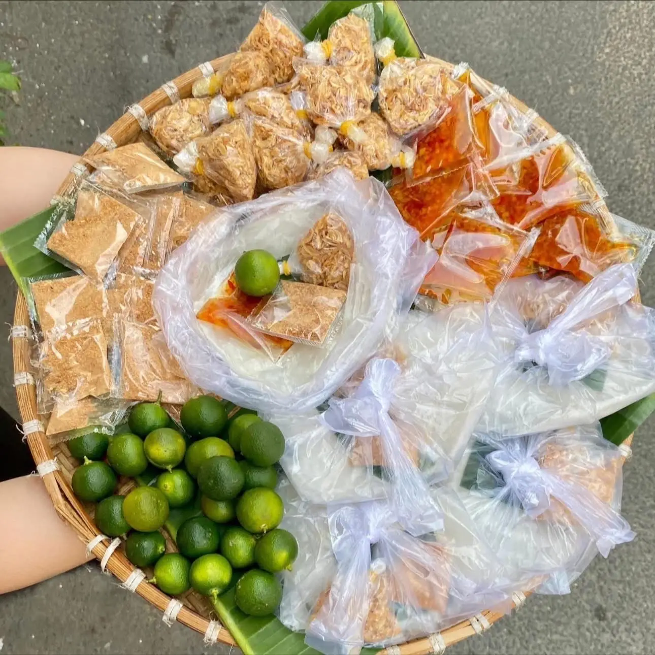Hình ảnh BÁNH TRÁNG SATE DẺO HÀNH PHI ( NHÀ LÀM)