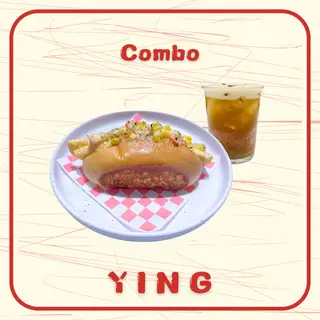 Hình ảnh 1 Tôm Xốt Phô Mai + 1 Trà Tắc Bạc Hà