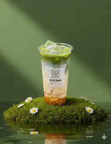 Hình ảnh MATCHA XOÀI - MANGO MATCHA LATTE