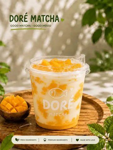 Hình ảnh Sữa Lắc Xoài Nhiệt Đới