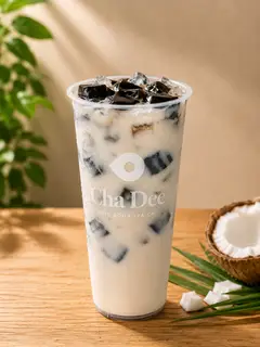 Hình ảnh Sữa Dừa Sương Sáo - Coconut Milk with Grass Jelly