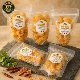 Hình ảnh 1 BỊCH DA HEO CHIÊN GIÒN MẮM ỚT 25G 