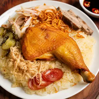Hình ảnh xôi đùi góc tư