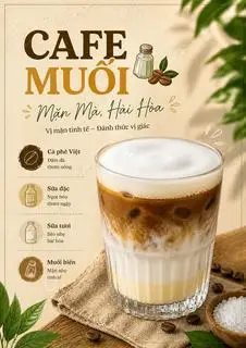 Hình ảnh cà phê muối