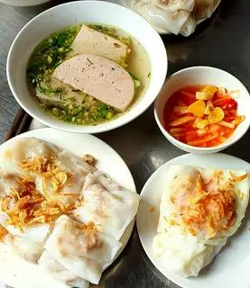 Hình ảnh Bánh cuốn có trứng
