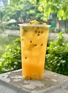 Hình ảnh Trà xoài chanh dây chua ngọt uống cực đã size L 700ml