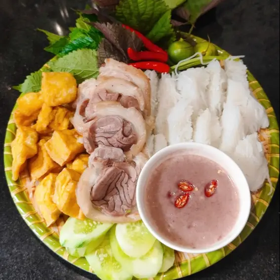 Hình ảnh Bún Đậu Thịt Chân Giò