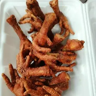 Hình ảnh chân gà xối mỡ muối tiêu chanh 10 cặp 