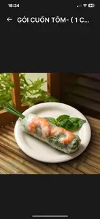Hình ảnh GỎI CUỐN TÔM - CUỐN Ú NU Ạ