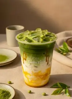 Hình ảnh Matcha mix sốt