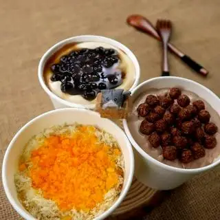 Hình ảnh Combo bánh trà sữa trân châu - bánh milo creamchee