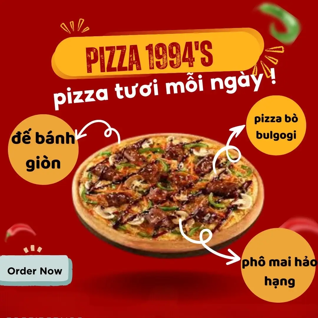 Hình ảnh Pizza Bò Bulgogi