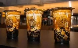 Hình ảnh Đường nâu trân châu olong sữa size M