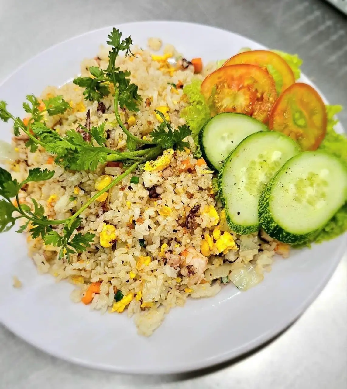 Hình ảnh cơm chiên Hải sản 