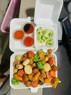 Hình ảnh combo viên chiên mắm 