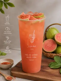 Hình ảnh Trà ổi hồng muối tôm 