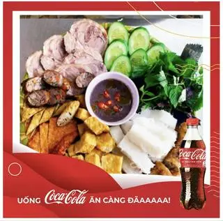 Hình ảnh Bún đậu chả cốm thịt chân giò + 01 Coca (Hoặc nước khác)