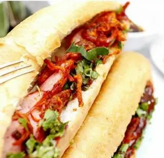 Hình ảnh BM Nem Bò khô+Trà Thái Xanh