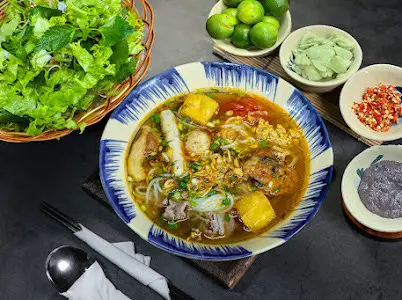 Hình ảnh Bún Riêu Tóp Mỡ Tô Đầy Đủ