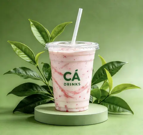 Hình ảnh Sữa chua dâu