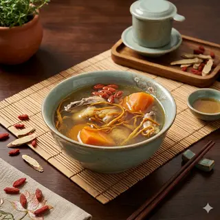 Hình ảnh Canh Hoa Đông Trùng