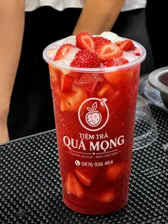 Hình ảnh Trà Dâu Tây Mãng Cầu