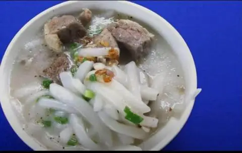 Hình ảnh Bánh canh vịt bột xắt nước cốt dừa