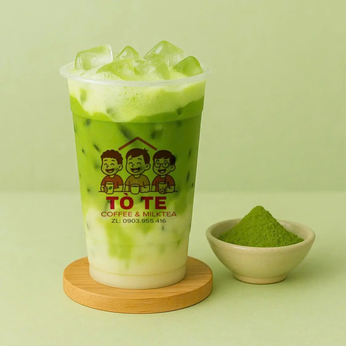 Hình ảnh Matcha Kem Muối 