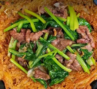 Hình ảnh Phở xào giòn bò
