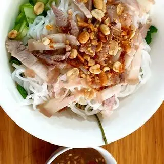 Hình ảnh Bún mắm nêm- thịt ba rọi
