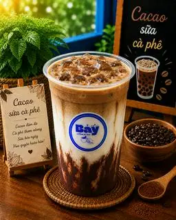 Hình ảnh cafe cacao sữa 