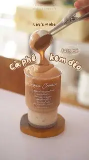 Hình ảnh Cà phê kem dẻo buôn mê 