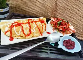 Hình ảnh cơm bọc trứng