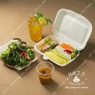 Hình ảnh Combo nem và trà chanh