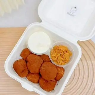 Hình ảnh Bánh Mochi Chấm Kem Sữa vị Cacao
