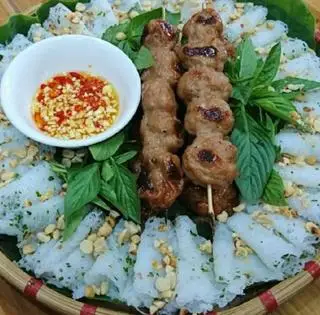 Hình ảnh Nem Nướng Bánh Hỏi