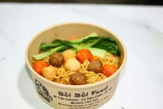 Hình ảnh Mì Trộn Indomie Viên Chiên