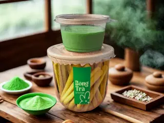 Hình ảnh Bánh que mặn chấm sốt